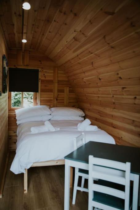 Апартаменты Pine Cosy Winter Cabin - Hot Tub & Log Burner Бармут Экстерьер фото